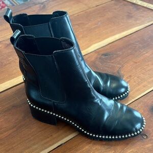 BCBG BCBGerneratoin Norah Booties 8 Platform Studded Goth Academia Whimsigoth